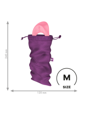 Sac de rangement sextoys violet taille M Treasure Bag Satisfyer - CC597880